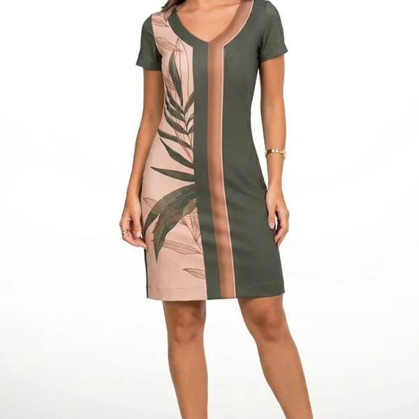 VESTIDO MALHA OLIVA MIRA VEST