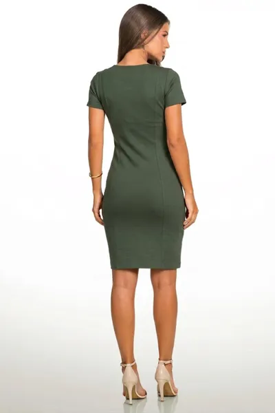 VESTIDO MALHA OLIVA MIRA VEST