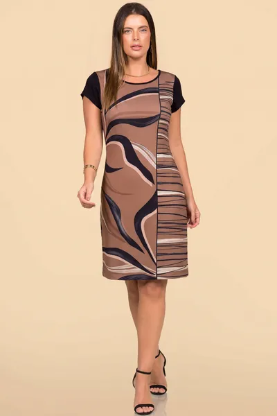 VESTIDO CREPE PRETO MIRA VEST