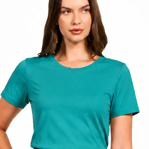 T-SHIRT EM VISCOLYCRA VERDE MIRA VEST