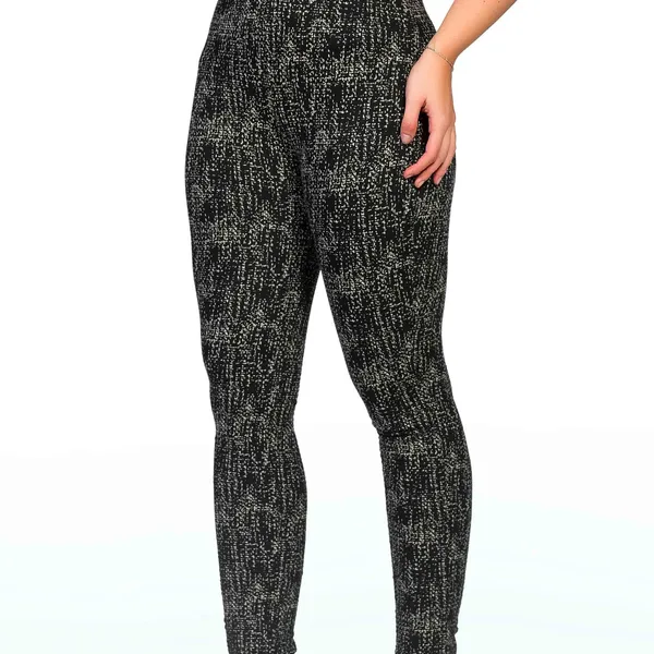 CALÇA EM JACQUARD COM AJUSTE PRETO MIRA VEST