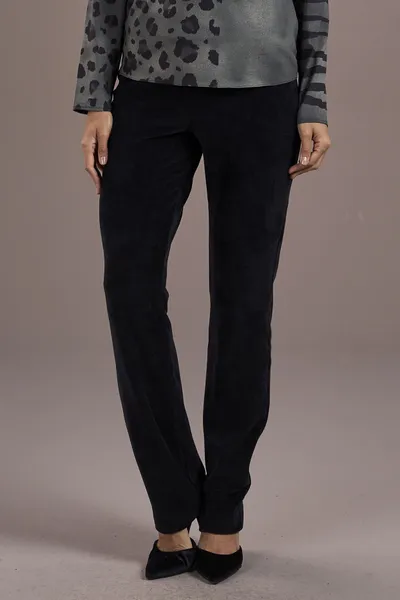 CALÇA VELUDO COTELE PRETO MIRA VEST
