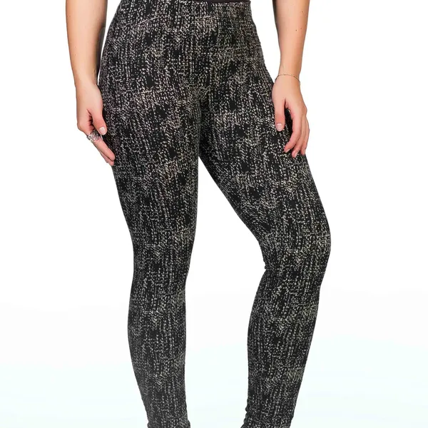 CALÇA SKINNY JACQUARD COM AJUSTE PRETO MIRA VEST