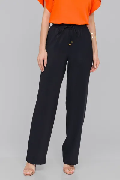 CALÇA PANTALONA COM BOLSO FACA PRETO MIRA VEST
