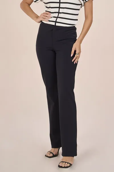 CALÇA EM MALHA COM POLIAMIDA PRETO MIRA VEST