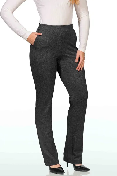 CALÇA COM BOLSOS LATERAIS PRETO MIRA VEST
