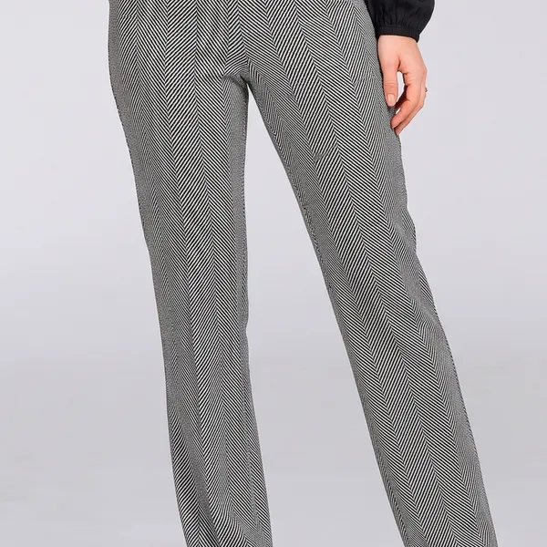 CALÇA COM BOLSOS LATERAIS OFF PRETO MIRA VEST