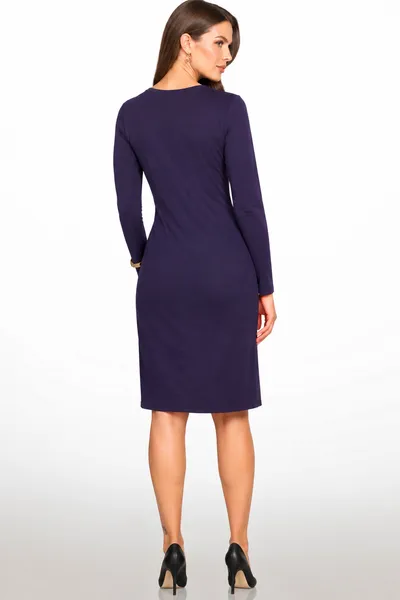 VESTIDO BLOCOS DE COR VIOLETA MIRA VEST