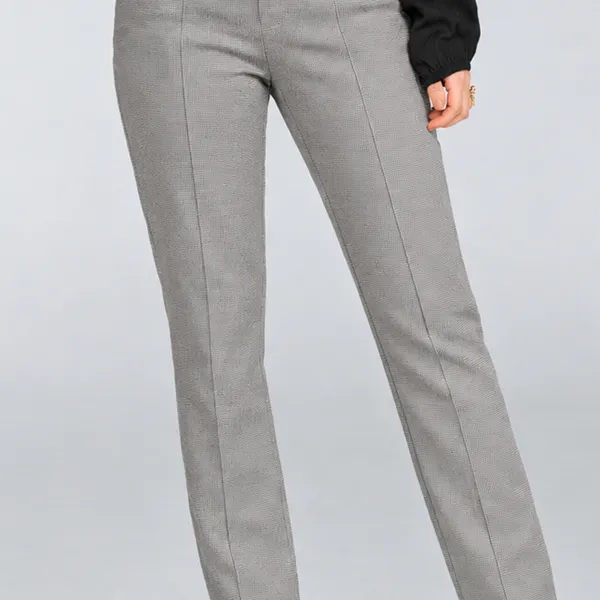 CALÇA COM BOTÕES E BOLSOS CINZA MIRA VEST