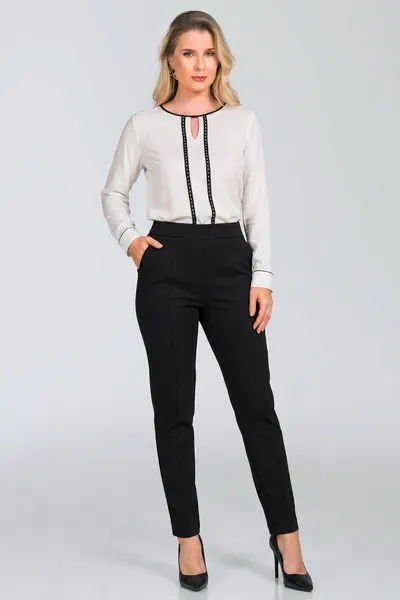CALÇA SLIM SUEDE PRETO MIRA VEST