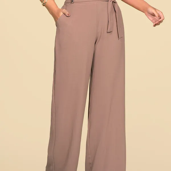 CALÇA CREPE PANTALONA MOUSSE MIRA VEST