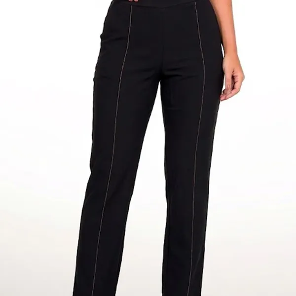 CALÇA ALFAIATARIA DE VISCOSE RETA PRETO MIRA VEST